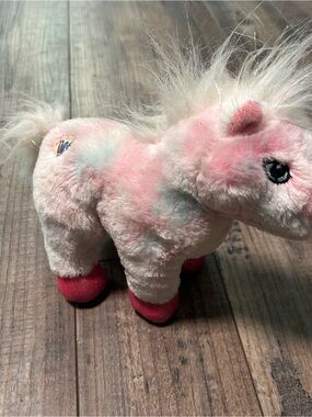 GANZ Webkinz Pink Pony Soft Plush‎ Horse Stuffed Animal 8 Inch